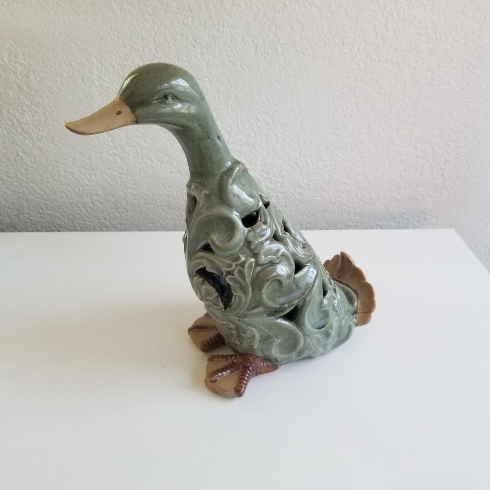 Beautiful Duck Figurine